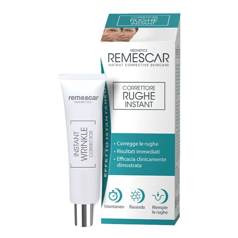 REMESCAR CORRETTORE RUGHE ISTANTANEO TUBETTO 8 ML 3 REMESCAR CORRETTORE RUGHE ISTANTANEO TUBETTO 8 ML