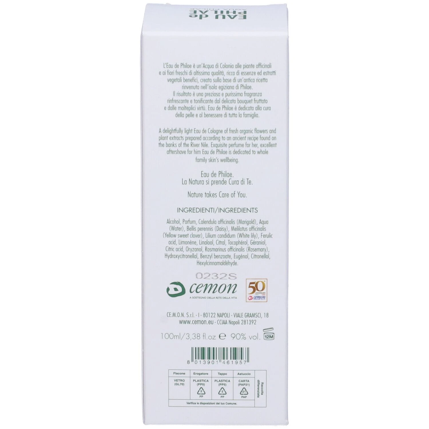 Cemon Eau De Philae 100 Ml 9 Cemon Eau De Philae 100 Ml - immagine 7