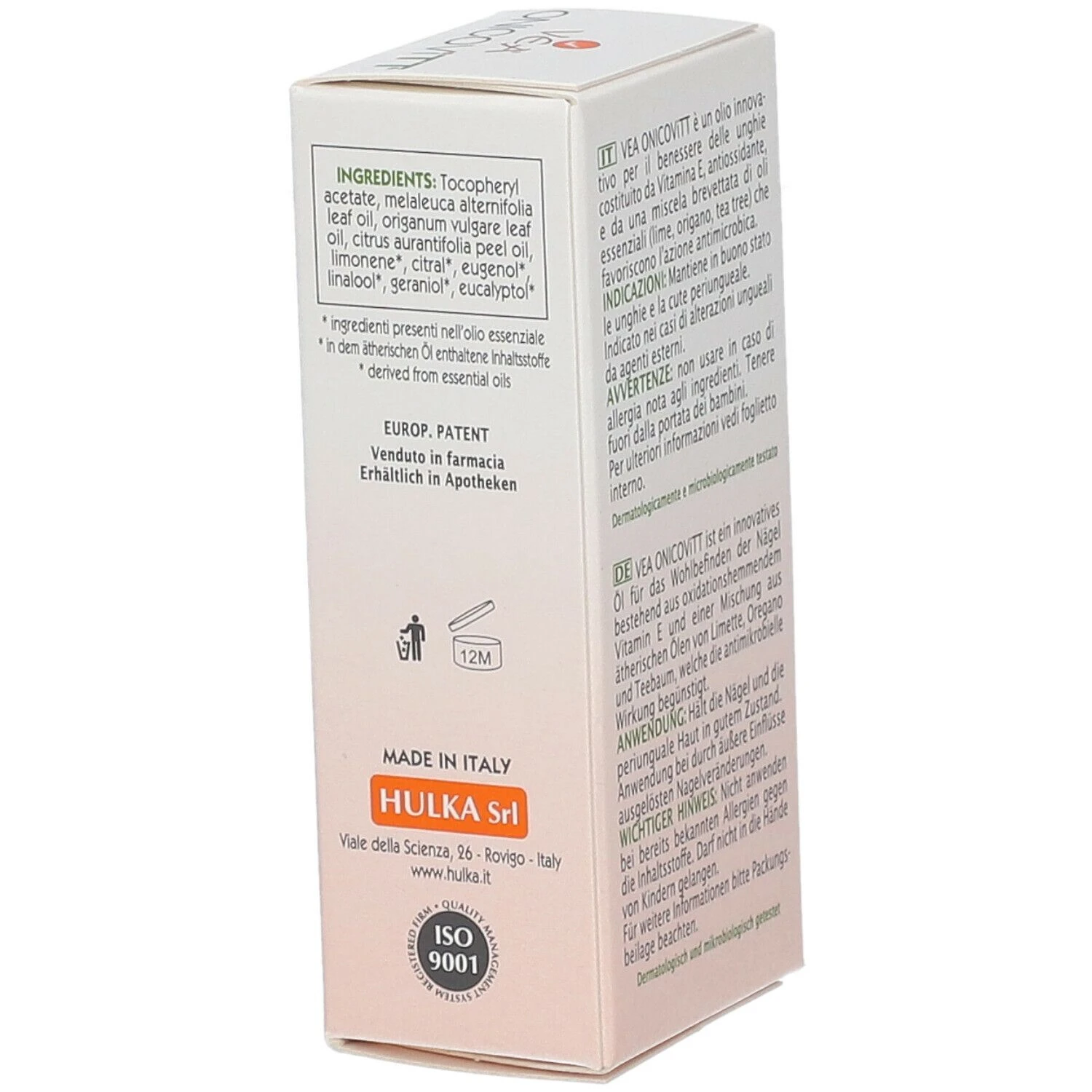 Vea Onicovitt® Olio Protettivo Unghie 7 Vea Onicovitt® Olio Protettivo Unghie - immagine 5