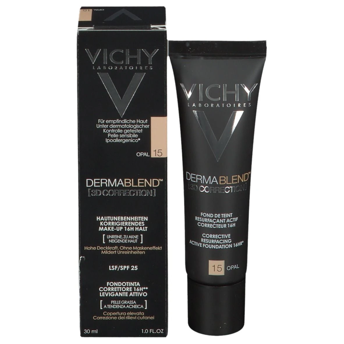Vichy Dermablend 3D Fondotinta Coprente Tonalità 15 7 Vichy Dermablend 3D Fondotinta Coprente Tonalità 15 - immagine 5