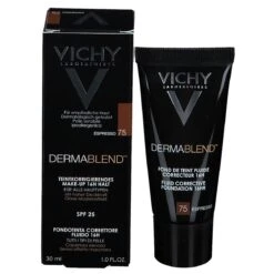 Vichy Dermablend Fondotinta Fluido Coprente Tonalità 75 Espresso -Online Cosmetici IT975536374 p12