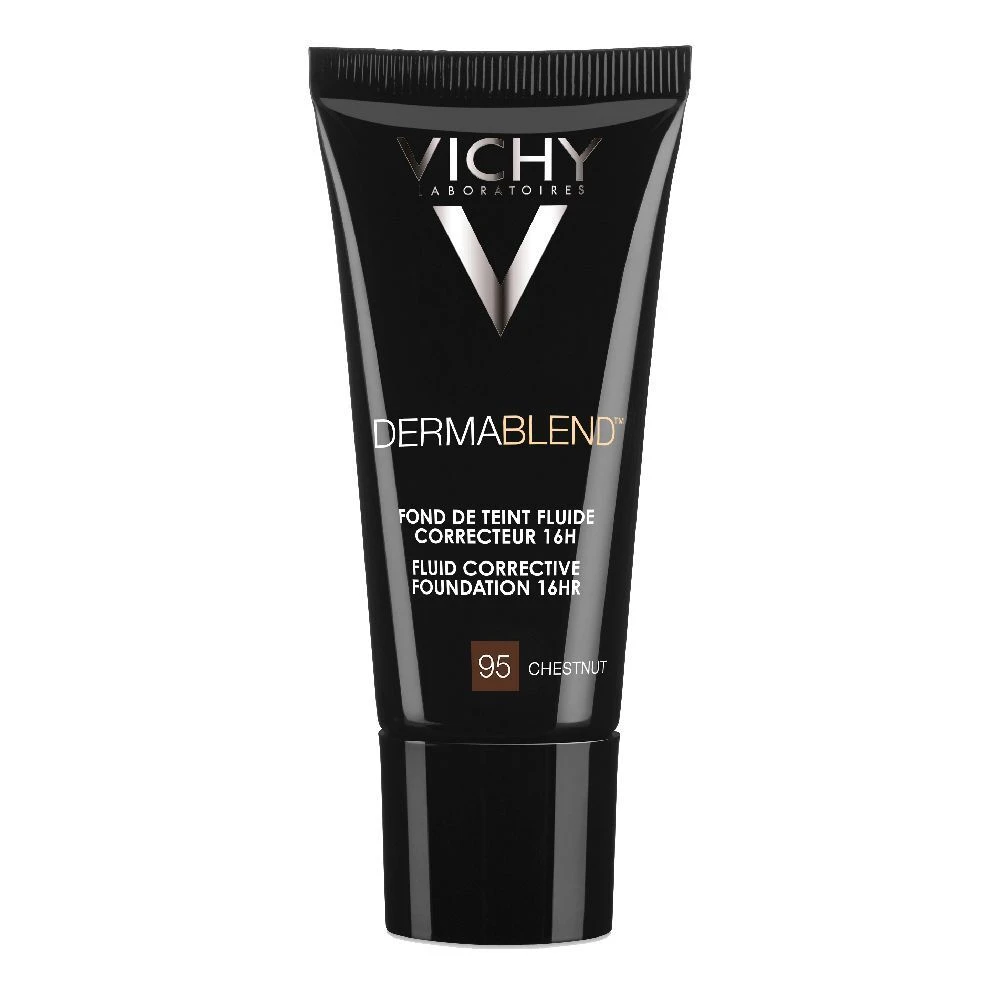 Vichy Dermablend Fondotinta Fluido Coprente Tonalità 95 Chestnut 3 Vichy Dermablend Fondotinta Fluido Coprente Tonalità 95 Chestnut