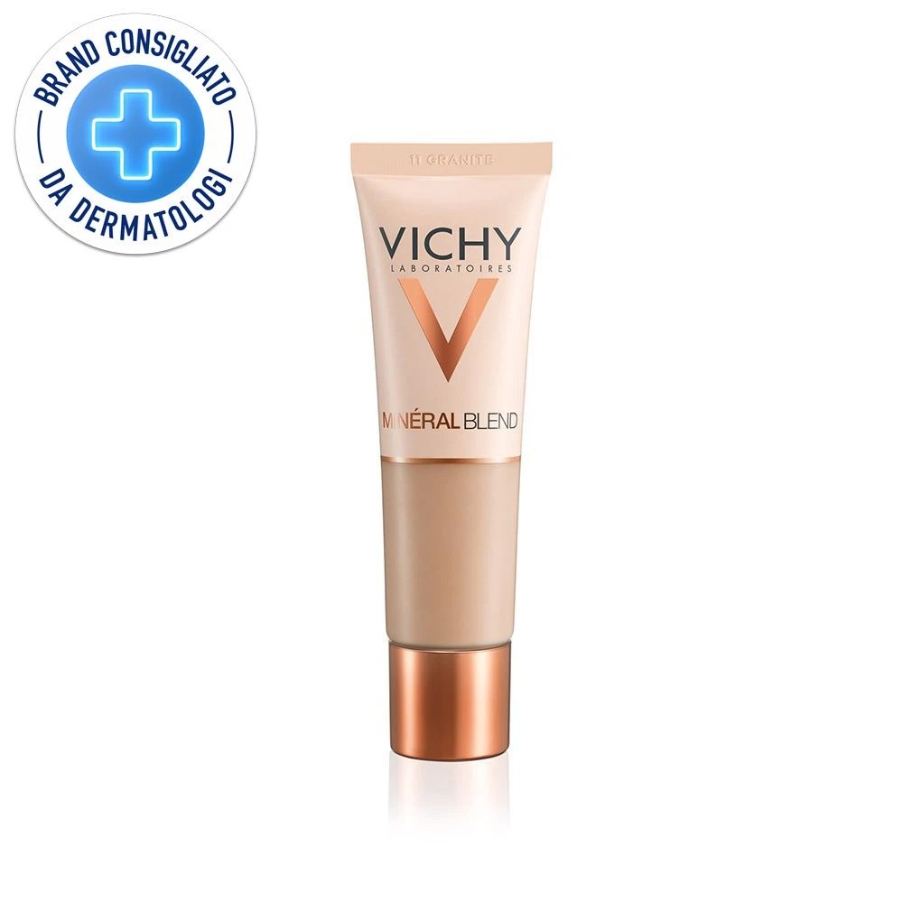 Vichy MinéralBlend Fondotinta Idratante 11 Granite 3 Vichy MinéralBlend Fondotinta Idratante 11 Granite