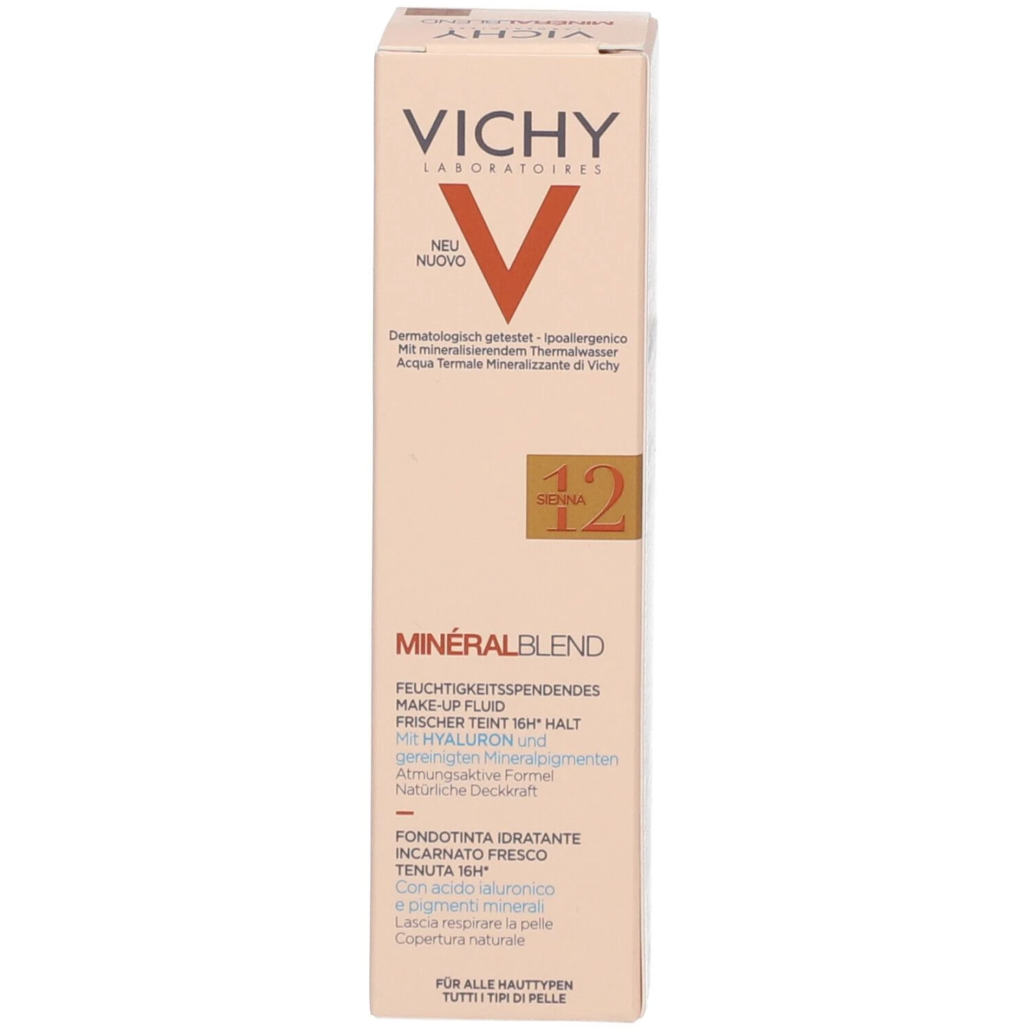 Vichy MinéralBlend Fondotinta Idratante 12 Sienna 10 Vichy MinéralBlend Fondotinta Idratante 12 Sienna - immagine 8