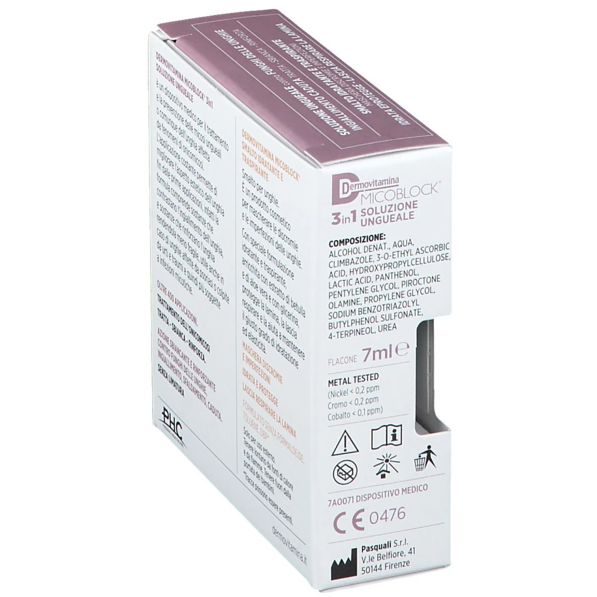 Dermovitamina Micoblock 3 In1 Tratta E Colora 7 Dermovitamina Micoblock 3 In1 Tratta E Colora - immagine 5