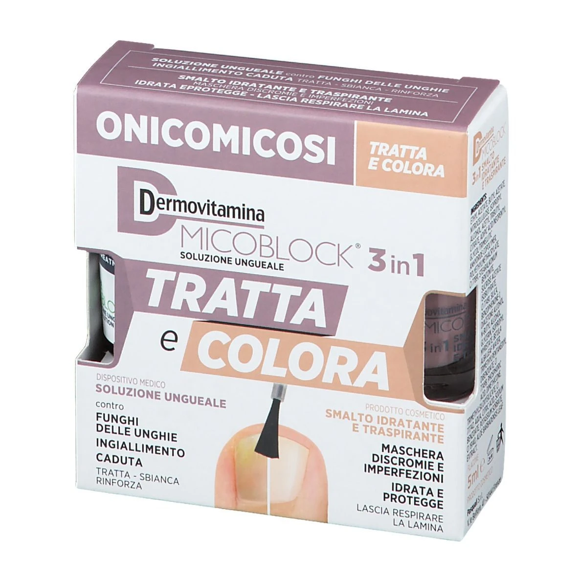 Dermovitamina Micoblock 3 In1 Tratta E Colora 9 Dermovitamina Micoblock 3 In1 Tratta E Colora - immagine 7