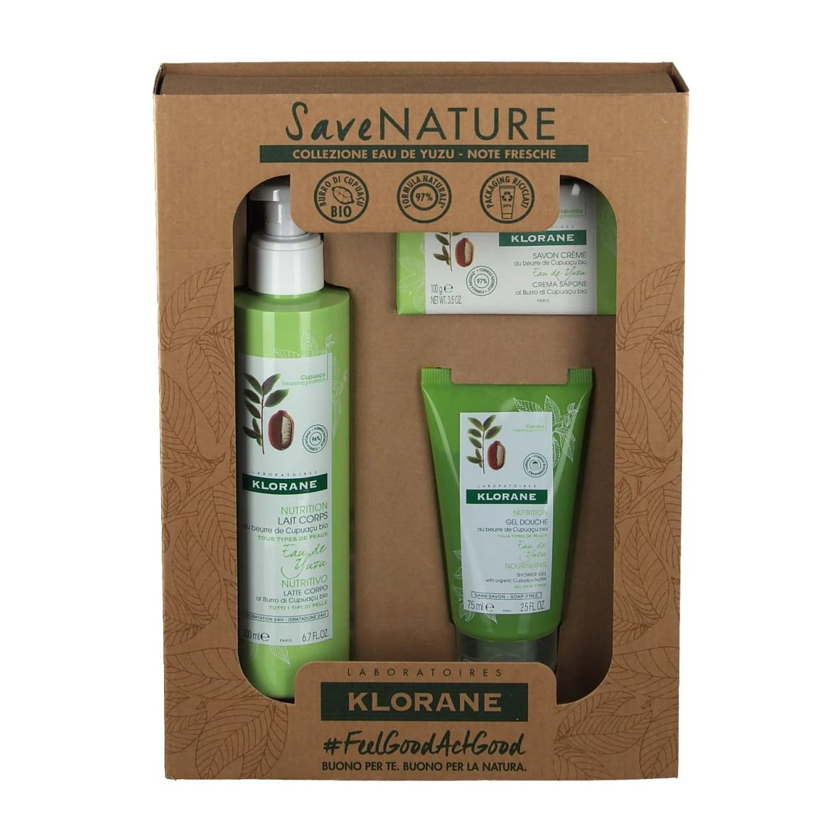 KLORANE Collezione Eau De Yuzu 3 KLORANE Collezione Eau De Yuzu