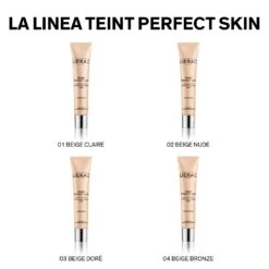 LIERAC Teint Perfect Skin Fondotinta Fluido Perfezionatore 02-Beige Nude -Online Cosmetici IT978109763 p4