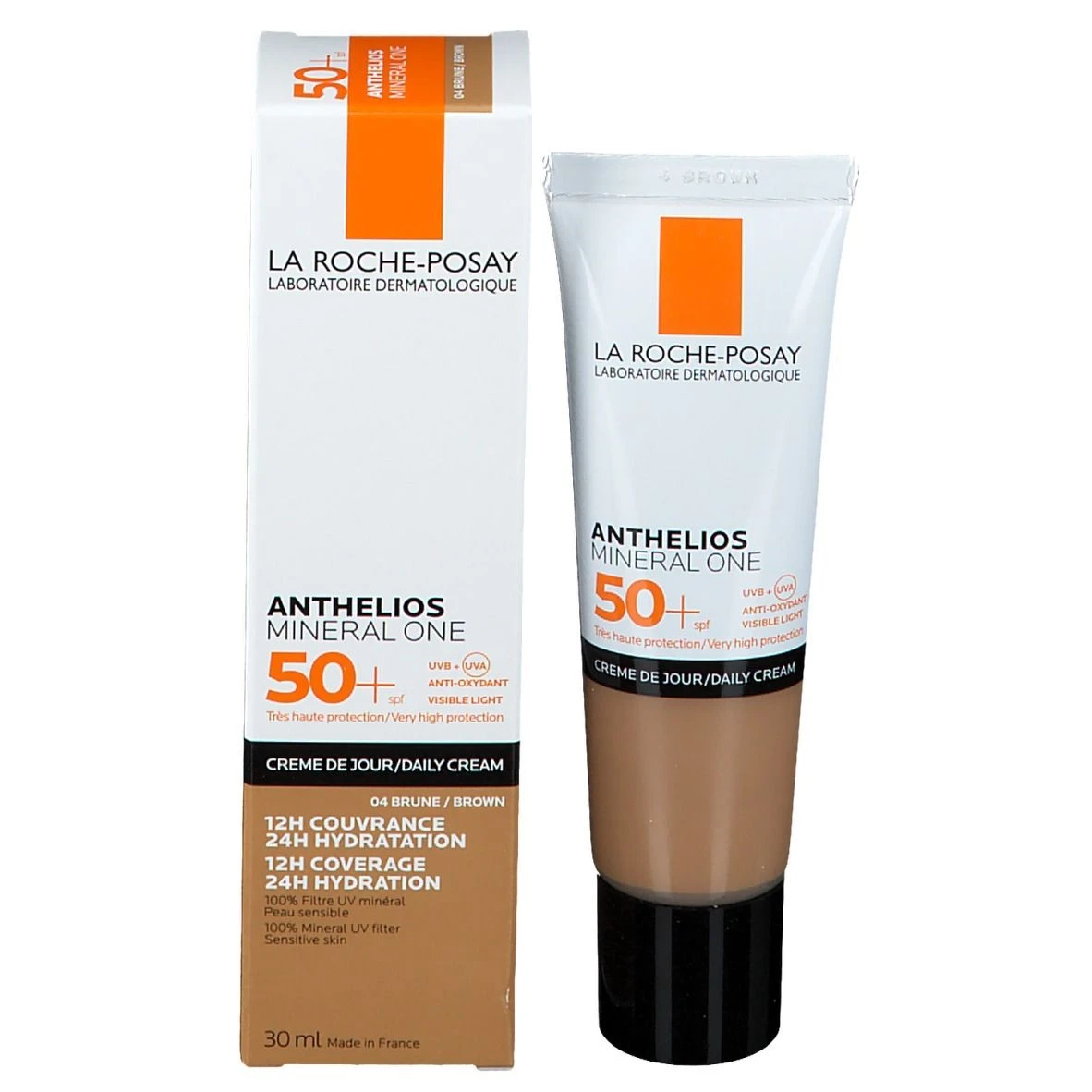 La Roche-Posay Anthelios Crema Viso Fondotinta SPF 50+ 04 Brown 6 La Roche-Posay Anthelios Crema Viso Fondotinta SPF 50+ 04 Brown - immagine 4