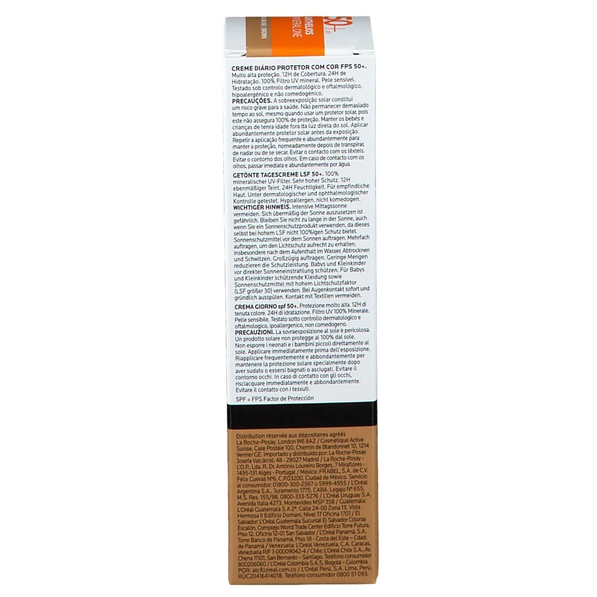 La Roche-Posay Anthelios Crema Viso Fondotinta SPF 50+ 04 Brown 8 La Roche-Posay Anthelios Crema Viso Fondotinta SPF 50+ 04 Brown - immagine 6