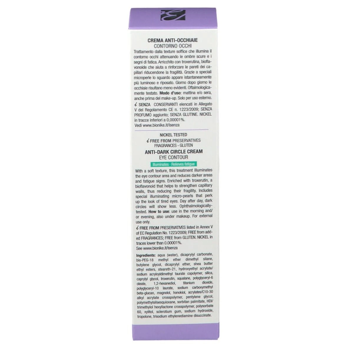 BioNike Defence Eye Crema Anti-Occhiaie 8 BioNike Defence Eye Crema Anti-Occhiaie - immagine 6