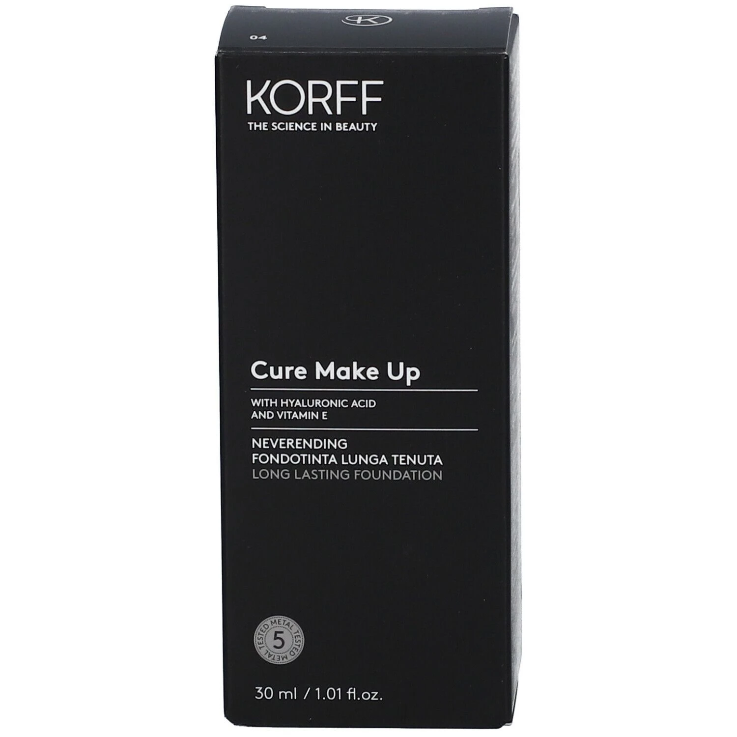 KORFF Cure Make Up Neverending Fondotinta Lunga Tenuta 04 6 KORFF Cure Make Up Neverending Fondotinta Lunga Tenuta 04 - immagine 4