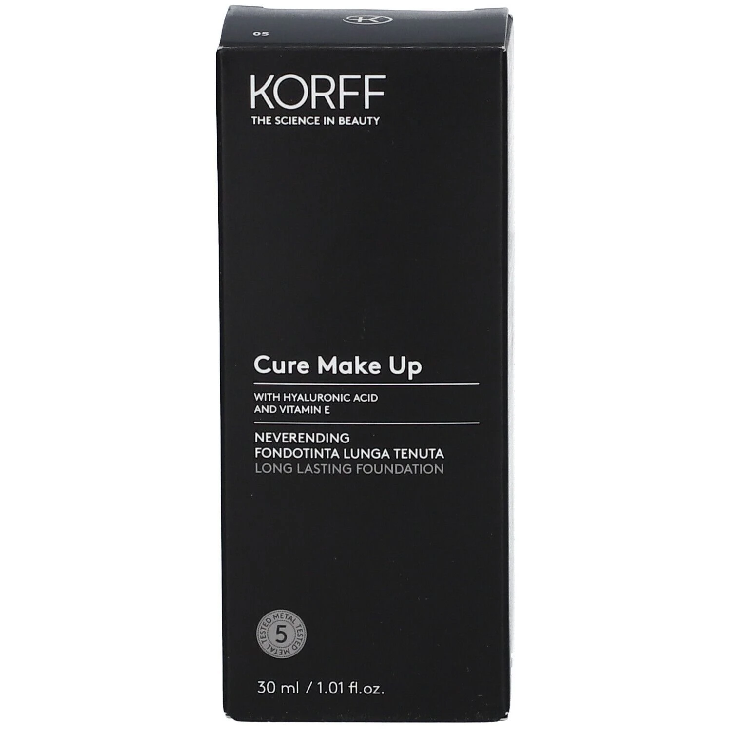KORFF Cure Make Up Neverending Fondotinta Lunga Tenuta 05 6 KORFF Cure Make Up Neverending Fondotinta Lunga Tenuta 05 - immagine 4