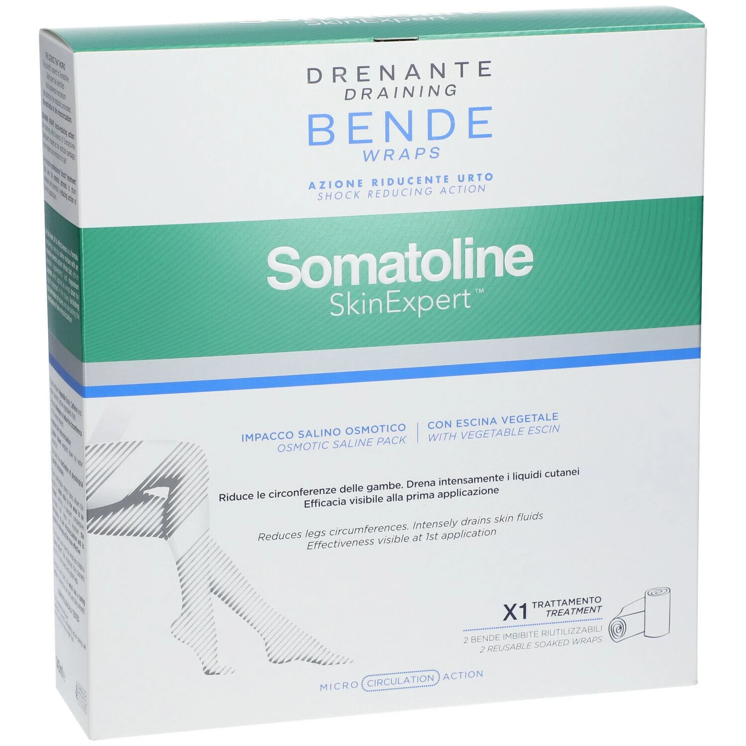 Somatoline SkinExpert™ Drenante Bende Azione Riducente Urto 9 Somatoline SkinExpert™ Drenante Bende Azione Riducente Urto - immagine 7