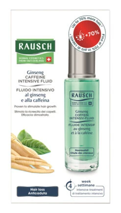 RAUSCH FLUIDO INTENSIVO AL GINSENG E ALLA CAFFEINA 30 ML