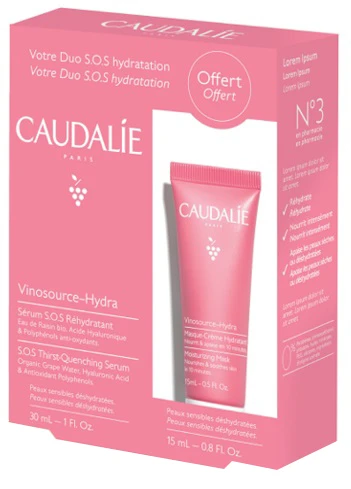 Caudalie Italia Srl CAUDALIE VINOSOURCE HYDRA COFANETTO SIERO Con 1 SIERO VISO 30 ML + 1MASCHERA VISO 15 ML 3 Caudalie Italia Srl CAUDALIE VINOSOURCE HYDRA COFANETTO SIERO Con 1 SIERO VISO 30 ML + 1MASCHERA VISO 15 ML